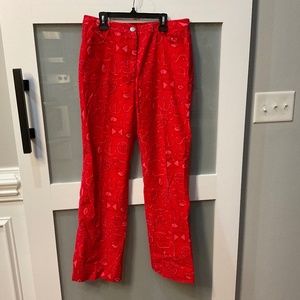 Lilly Pulitzer Corduroy style Women’s Pants Vintage